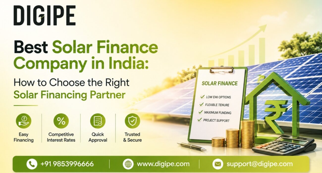 Best solar finance company in India for solar project financing